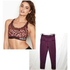 Victoria Sport Bundle! The Player Mesh Sports Bra and Knockout Leggings XSmall